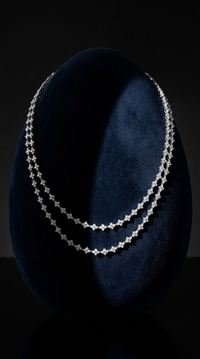 double necklace