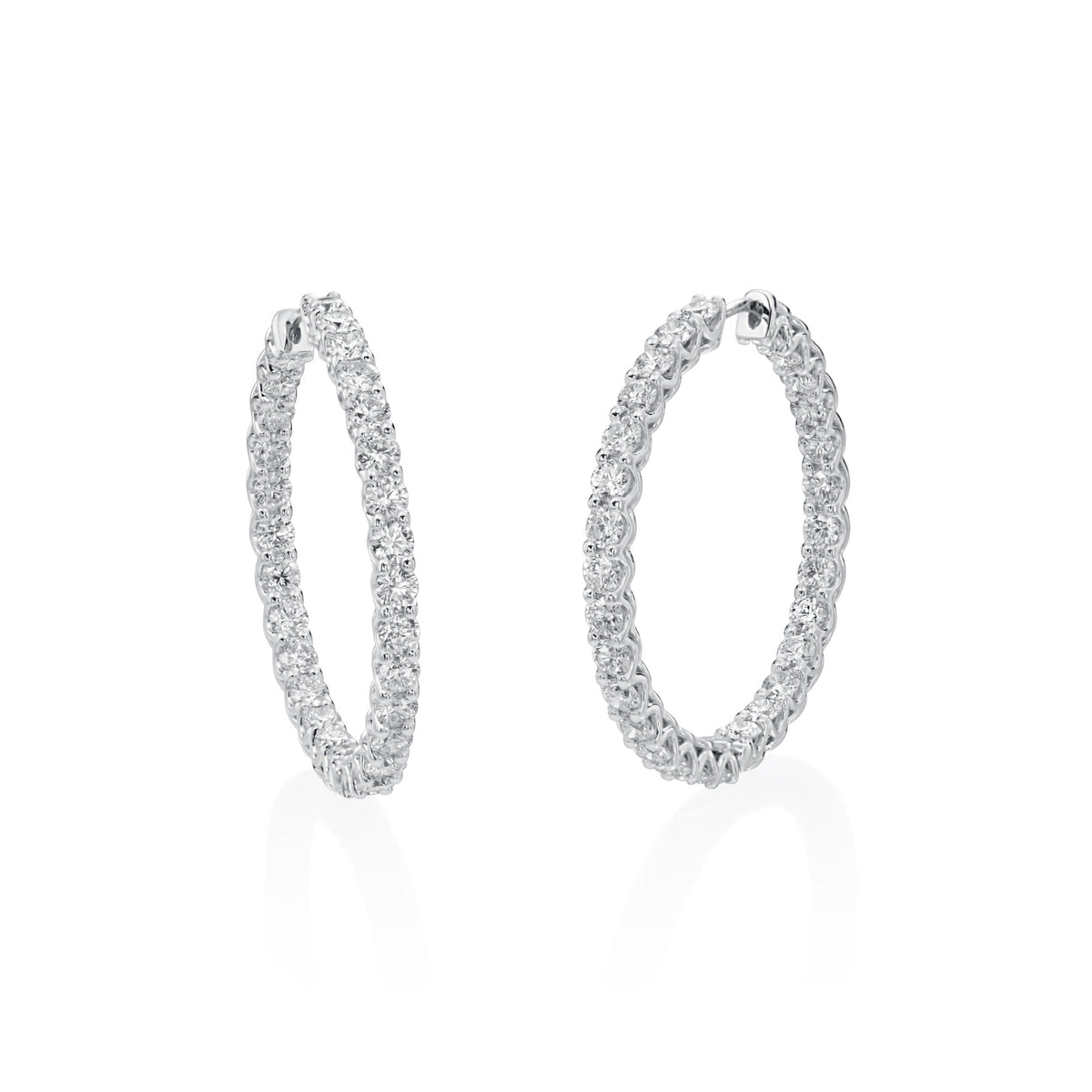 hoop earrings