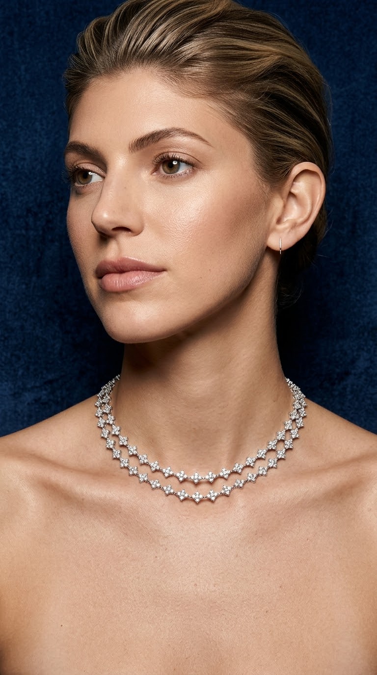 double necklace