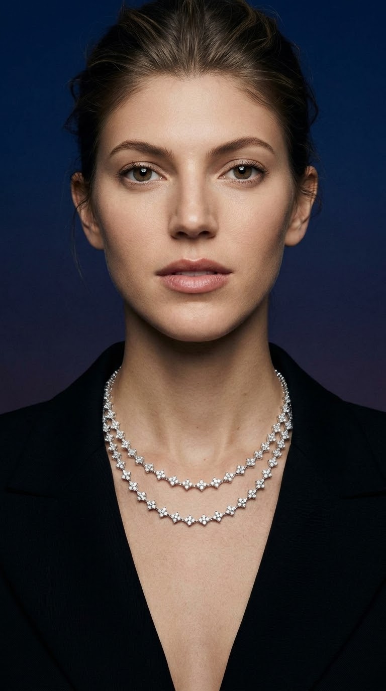double necklace