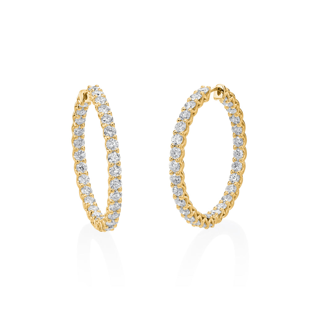 hoop earrings