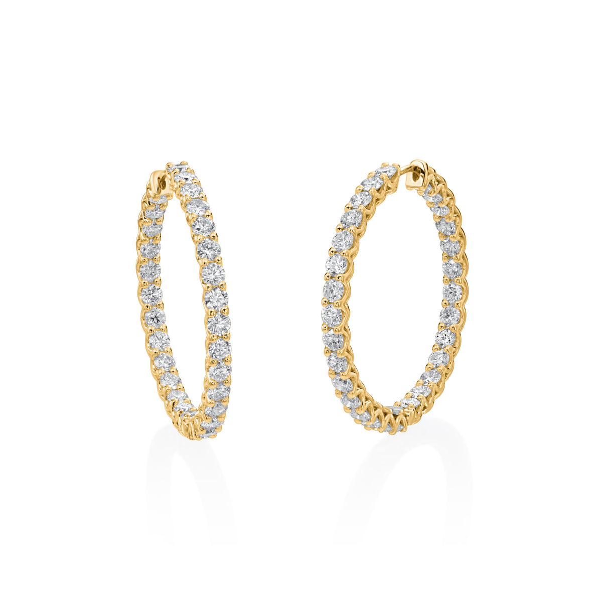 hoop earrings