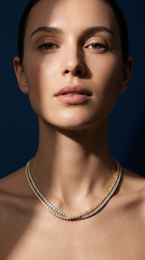 double necklace